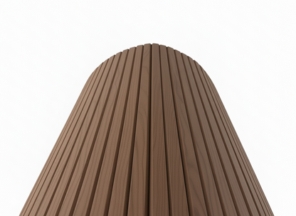 Panel Haus Flex Walnut Slatt Wall Panel 240cm x 60 cm (2 pack)